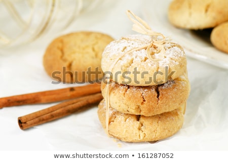 Stock photo: Polvorones - Spanish Shortbread Cookies