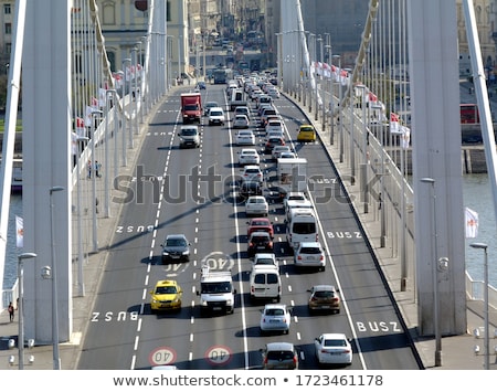 Foto stock: Elizabeth Bridge On Danube