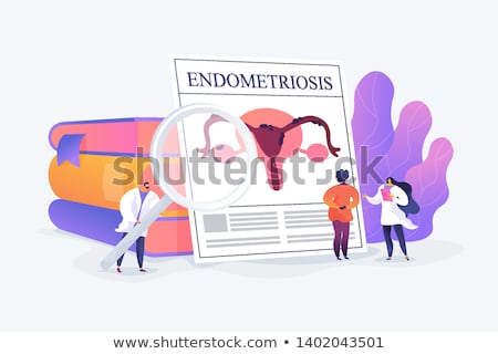 [[stock_photo]]: Endometriosis Concept Vector Illustration