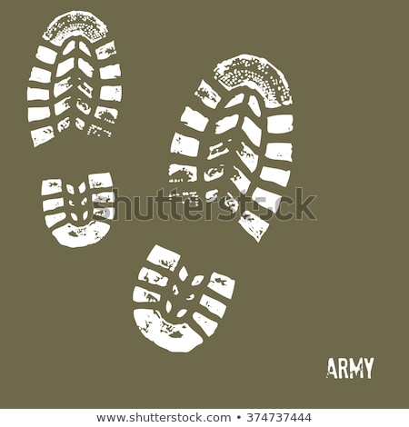 Stock photo: Army Boots