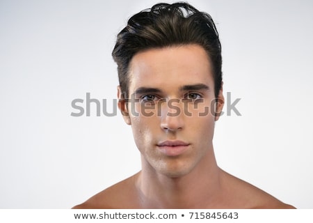 Stok fotoğraf: Beautiful Man Face