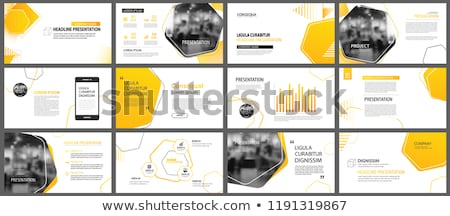 Foto stock: Business Design Templates