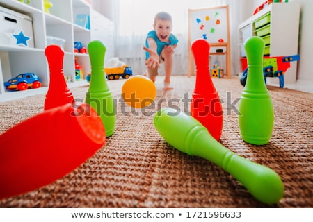 Foto stock: Balls Game Educational