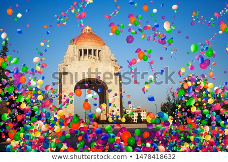 Stock photo: Mexican Colors Balloons