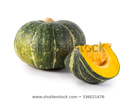 Stock photo: Orang Green Pumpkin