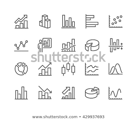 Stock photo: Icon Of Graph