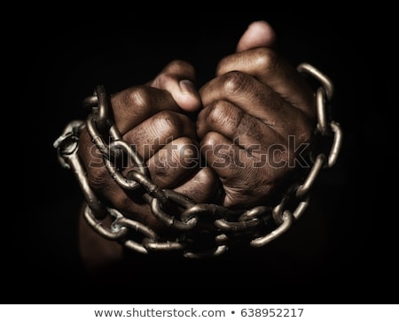 Stock fotó: Chained Hands