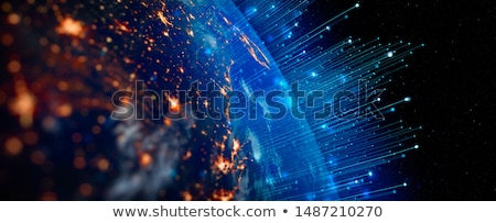 Foto stock: Abstract Background With Globe