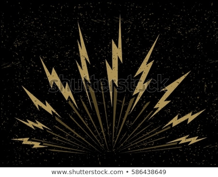 Stockfoto: Lightning Bolts Background