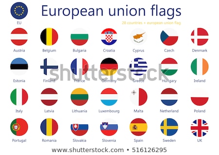 Stock photo: Germany And Czech Republic Flags