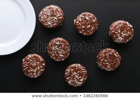 Stockfoto: Chocolate Coated Butter Cookie