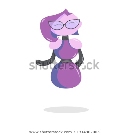 [[stock_photo]]: Fantasy Robot Cartoon Comic Character