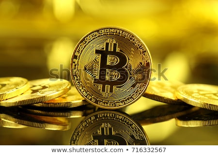 Stock photo: Bitcoins And New Virtual Money Concept