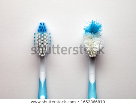 Stock photo: Worn Toothbrush