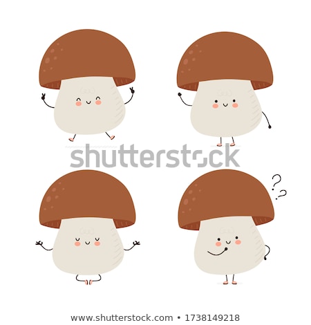 Foto stock: Funny Mushroom