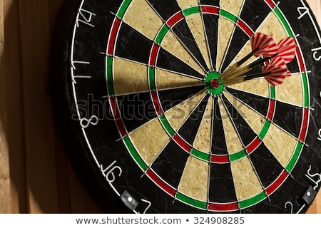 Stockfoto: Dart Board Bulls Eye