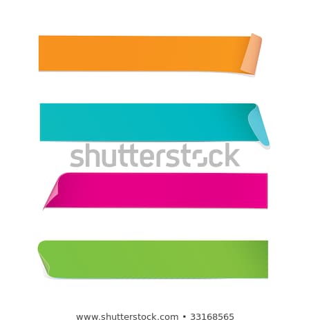 Stockfoto: Available Blue Sticky Notes Vector Icon Design