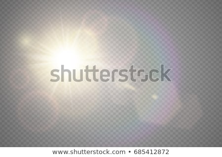 Stock fotó: Abstract Transparent Golden Light Effect Background