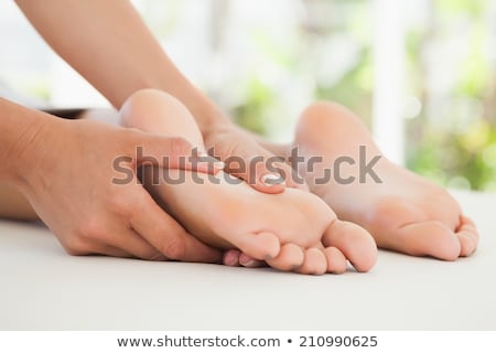 ストックフォト: Masseuse Massaging Feet