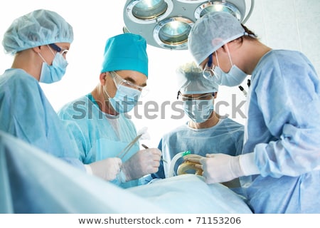 Stock foto: Surgical Operation Blue Wear Womensns