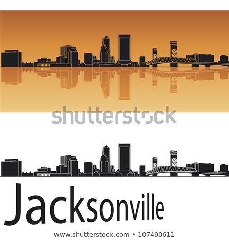 Foto stock: Jacksonville Cityscape Florida - City Panorama Of Jacksonville