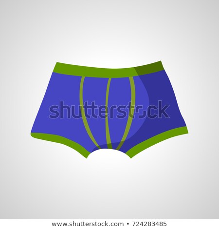 Сток-фото: Surfer Swimming Suit For Man Color Vector