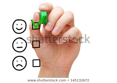 Stockfoto: Customer Service Evaluation Form