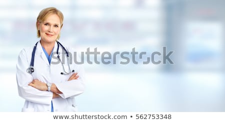 Stock photo: Portrait Of Senior Female Doctor