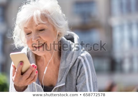 Stock fotó: Elderly Woman Runner