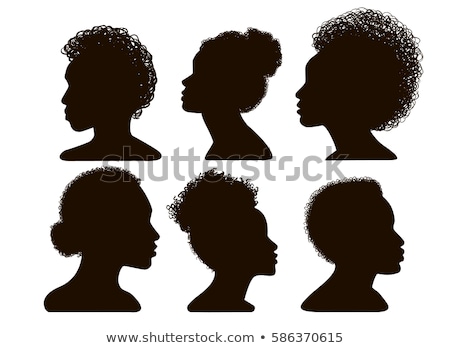 Stok fotoğraf: African Silhouette Set