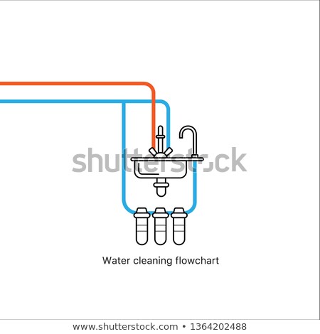 Сток-фото: Blue Water Filter