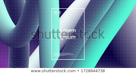 Stockfoto: Abstract Teal Geometric Background Vector