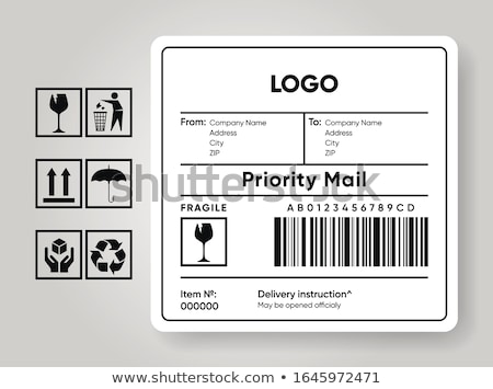 Foto d'archivio: Delivery Labels