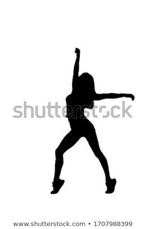 Сток-фото: Ballet Dancer Silhouette