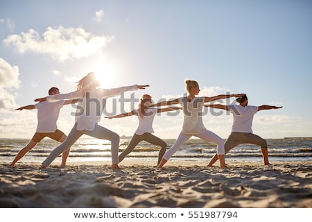 Сток-фото: Beach Yoga