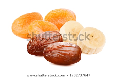 ストックフォト: Dryed Dates On White Background