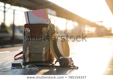 Foto stock: Backpack For Camera