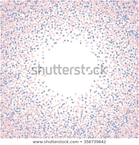 Stock foto: Rose Quartz And Serenity Confetti Backdrop Engraving Illustration