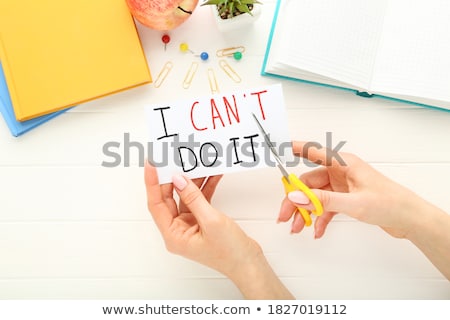 [[stock_photo]]: Possible Word On Notepad