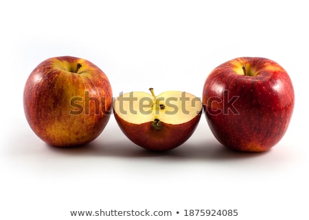 ストックフォト: Whole And Sliced Washed Apples