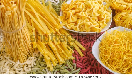 ストックフォト: Large Selection Of Pasta Types