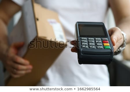 Stockfoto: Accepting Payment