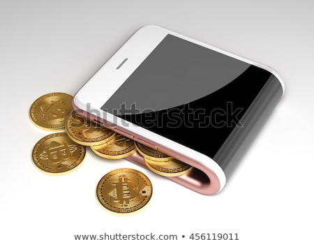 Stockfoto: Bitcoin Trading Concept Virtual Money