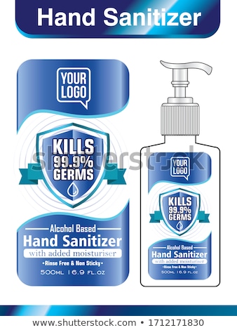 Stock fotó: Hand Sanitizer Creative Promotional Banner Vector