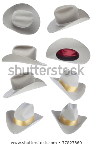 Stock photo: Beige Cowboy Hat Collection