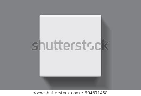 Сток-фото: White Square Blank Mockup