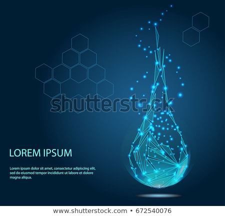 Foto stock: Collagen Serum Droplet