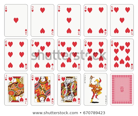 Stock photo: The Royal Hearts Cards