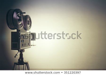 Stockfoto: Vintage 35mm Film Camera Retro Style