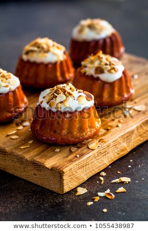 Stok fotoğraf: Rum Cream Cake